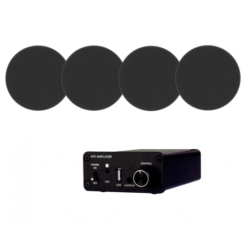 Акустический комплект BOX PRO-3304 BLACK