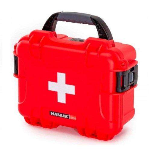 Кейс 904 case First Aid Logo RED