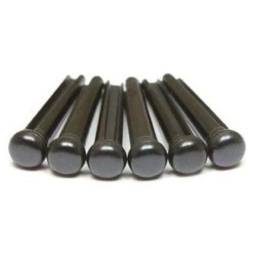 Набір кілочків PP-2100-01 TUSQ Bridge Pins (6) N0 Dot - Black (6 Pcs)