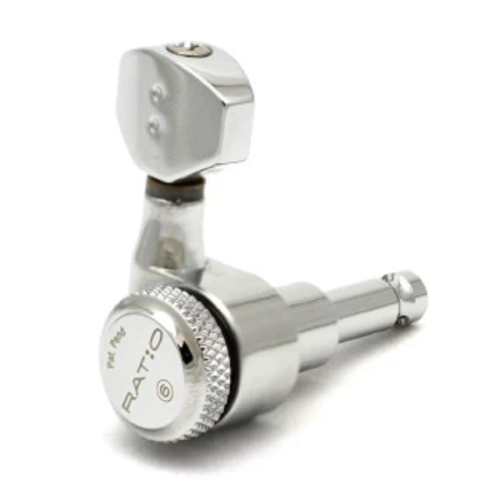 Колки для электрогитары PRL-8721-C0 Electric Locking 6 In-line C0ntemporary Mini Chrome 2 Pin