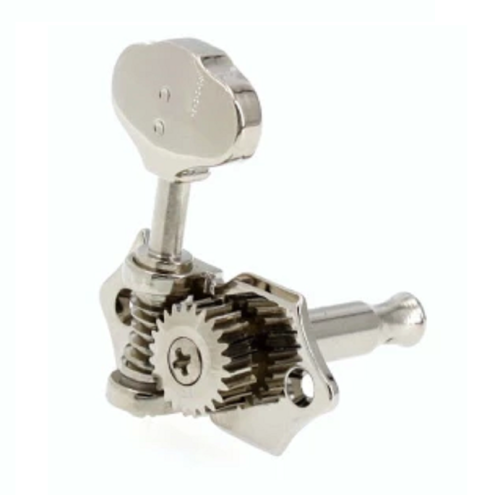 Колки для электрогитары PRN-3424-N0 Electric 3+3 Butterbean Button Nickel Колки для электрогитары PRN-3424-N0 Electric 3+3 Butterbean Button Nickel