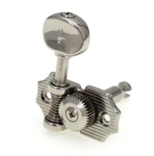 Колки для электрогитары PRN-4324-N0 Ratio Electric 3+3 Waffle, Vin. Nickel