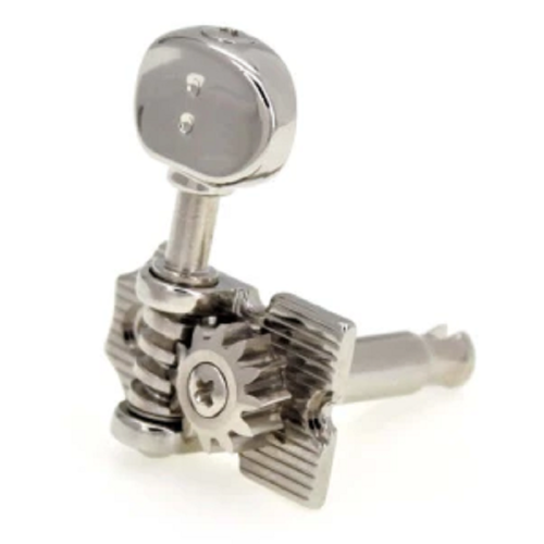 Колки для электрогитары PRN-4624-N0 Ratio Electric 6-in-line Waffle, Vin. Nickel