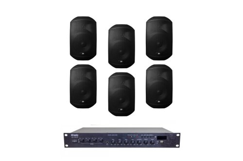 Комплект звуку DV audio LA1206MS5B для зони оповіщення до 120 м.кв
