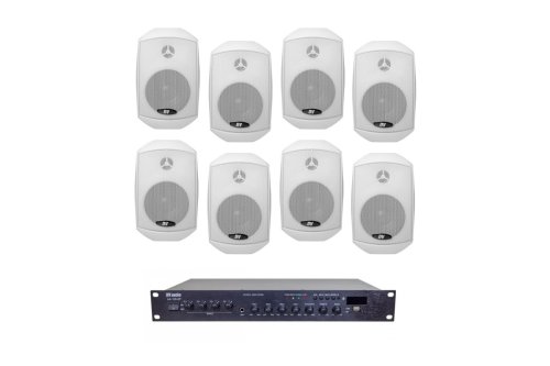 Комплект звуку DV audio LA1208MS4W для приміщення до 160 м.кв
