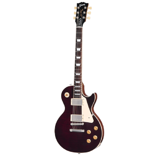 Электрогитара LES PAUL STANDARD 50s FIGURED TOP TRANSLUCENT OXBLOOD