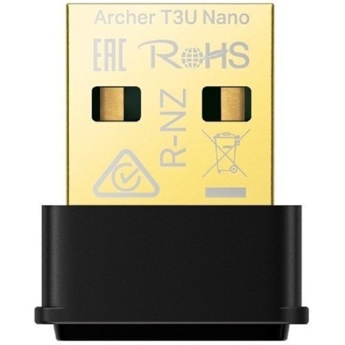 WiFi-адаптер Archer T3U nano AC1300 USB2.0 nano WiFi-адаптер Archer T3U nano AC1300 USB2.0 nano