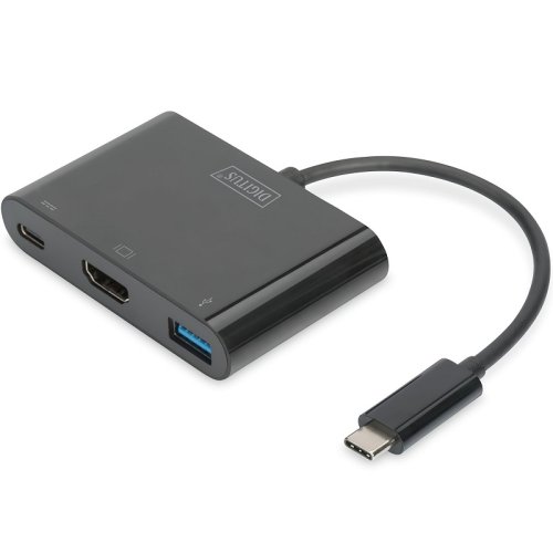 Переходник USB-C - HDMA, 2xUSB