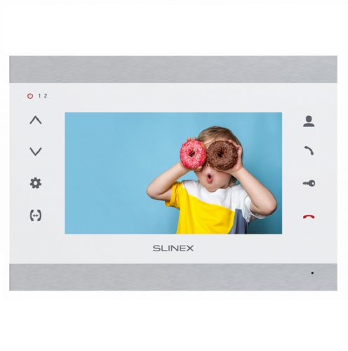 Відеодомофон SL-07M срібло/білий Відеодомофон SL-07M срібло/білий