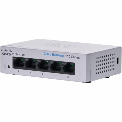 Комутатор CBS110 Unmanaged 5-port GE, Desktop, Ext PS