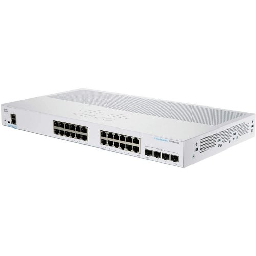 Комутатор CBS250 24xGE, 4x1G SFP, Smart