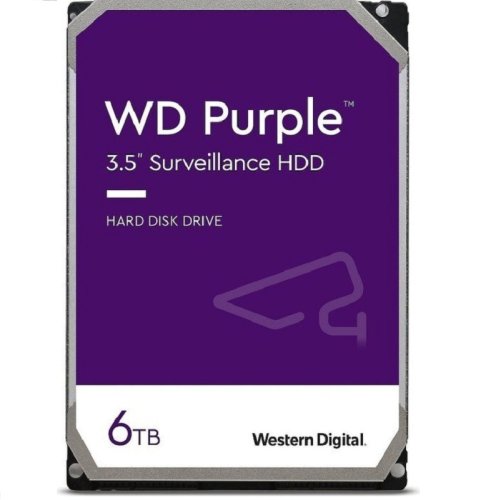 Жесткий диск 6TB 3.5" 256MB SATA Purple Surveillance