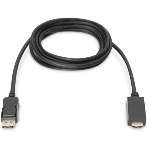 Кабель DisplayPort to HDMI UHD 4K (AM/AM) 2m, Black