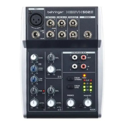 Мікшерний пульт BEHRINGER XENYX 502S
