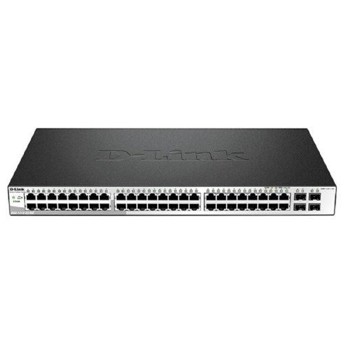 Комутатор DGS-1210-52/ME revB 48xGE, 4xSFP, MetroEthernet