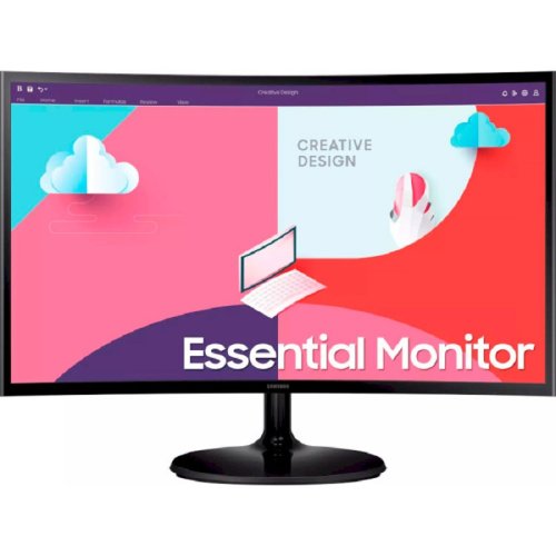Монітор S27C360E D-Sub, HDMI, VA, 75Hz, 4ms, CURVED Монітор S27C360E D-Sub, HDMI, VA, 75Hz, 4ms, CURVED