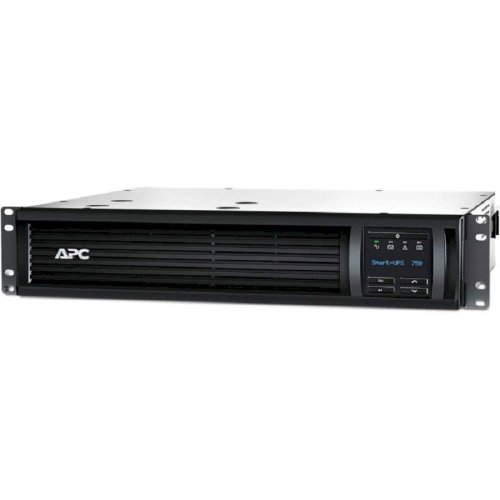 Источник бесперебойного питания Smart-UPS 750VA/500W, RM 2U, LCD, USB, SmartConnect, 3xC13