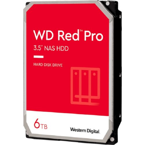 Жесткий диск 6TB 3.5 7200 256MB SATA Red Pro NAS