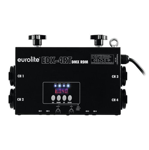 Діммер EDX-4RT DMX RDM Truss Dimmer Pack Діммер EDX-4RT DMX RDM Truss Dimmer Pack