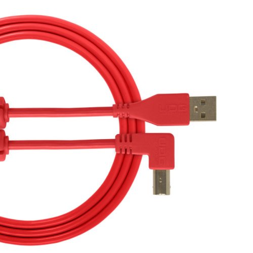 Готовий кабель Ultimate Audio Cable USB 2.0 A-B Red Straight 1m