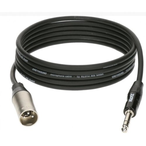 Готовый кабель GRG1M GREYHOUND MICROPHONE CABLE MALE XLR BALANCED JACK 3 M Готовый кабель GRG1M GREYHOUND MICROPHONE CABLE MALE XLR BALANCED JACK 3 M