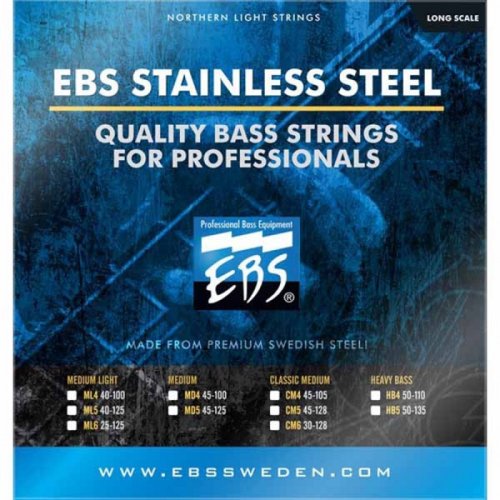 Струни для бас-гітари SS-MD 6-strings (25-125) Stainless Steel