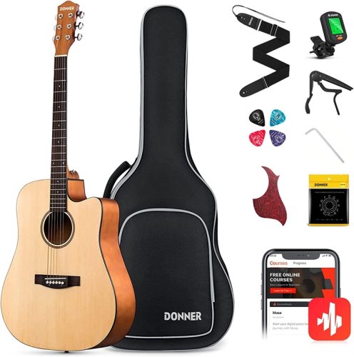 Гитарный набор EC1250 DAD-140C 41 Inch Acoustic Guitar