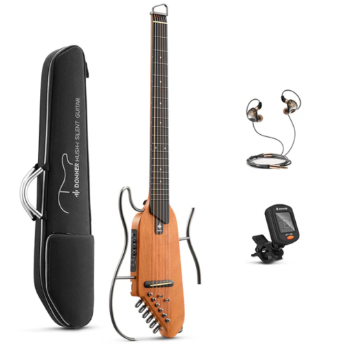 Гітарний набір EC1781 HUSH-Ⅰ Silent Guitar Mahogany Natural