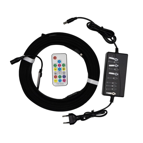 Светодиодная лента 24V; 5x13;Черный ; 5M; RGB FULL COLOR, PRO