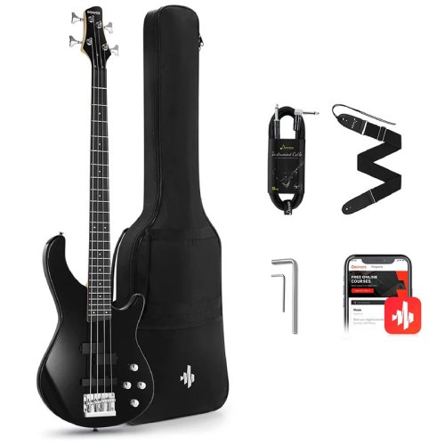 Гитарный набор DPJ-100 Electric Bass Guitar Black EC1386