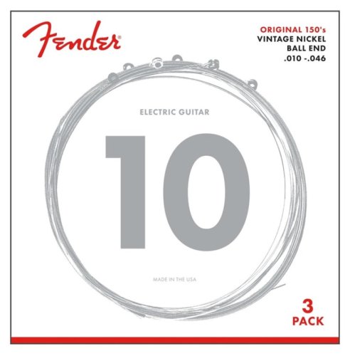 Струны для электрогитары ORIGINAL 150'S 010-.046 PURE NICKEL GUITAR STRINGS - 3 PACK Струны для электрогитары ORIGINAL 150'S 010-.046 PURE NICKEL GUITAR STRINGS - 3 PACK