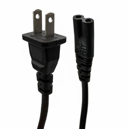 Кабель питания под USA розетку (2 контакти), 1М