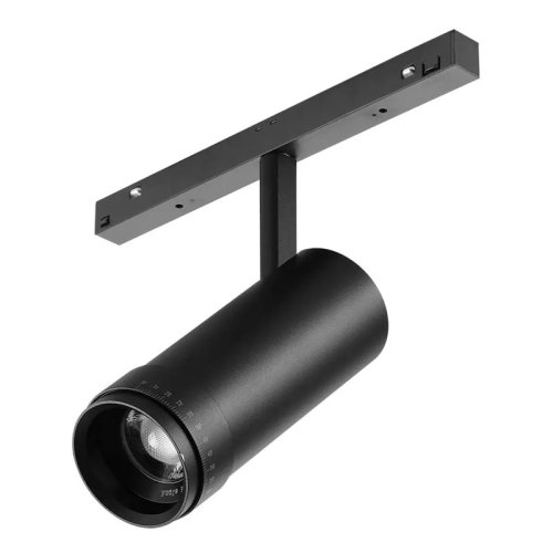 Светильник M20 (12W; DC48V; Zoom; Черный) SERIES "TR" - 4000К