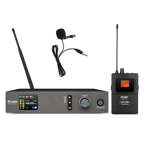 Радіосистема DV audio MGX-14B MKII з петличним мікрофоном