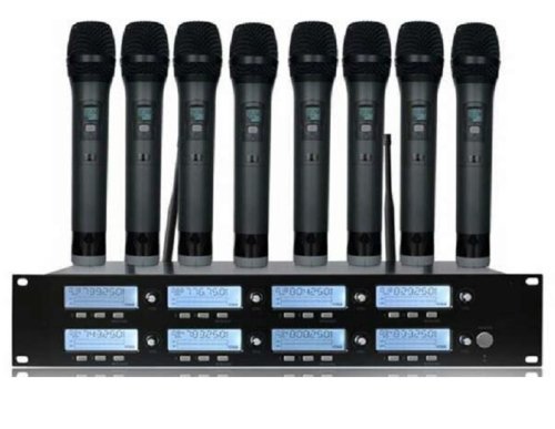 Бездротова мікрофонна система TA-709H із ручними мікрофонами