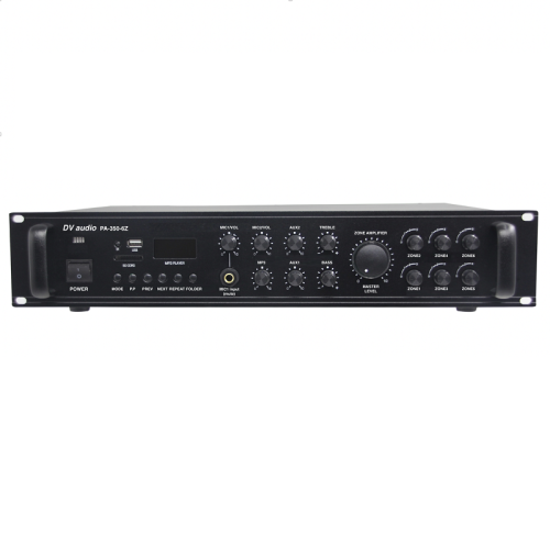 Трансляционный микшер-усилитель з USB DV audio PA-350-6Z