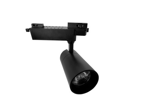 Трековый светильник PROLUM™ M27; 12W; 220V; Черный SERIES "TLK"; Белый 4000К