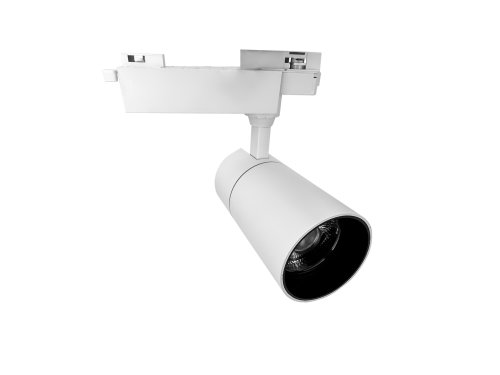 Трековый светильник PROLUM™ M27; 24W; 220V; Белый SERIES "TLK"; Белый 4000К