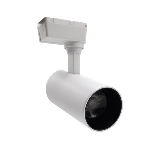 Трековый светильник PROLUM™ M27; 12W; 220V; Белый SERIES "TLB"; Белый 4000К