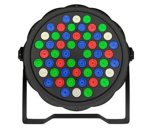 Светодиодный прожектор PAPADISE PAR 54*3W RGB+UV