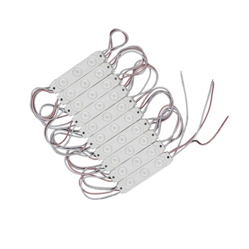 Светодиодный модуль PROLUM V2, SMD2835, 3LED, 12V, 0,72W, З линзою, Белый