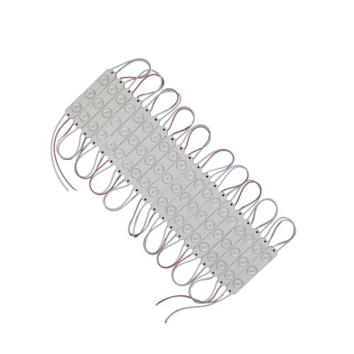 Светодиодный модуль PROLUM T1, SMD2835, 3LED, 12V, 0,72W, IP66, С линзой, Белый