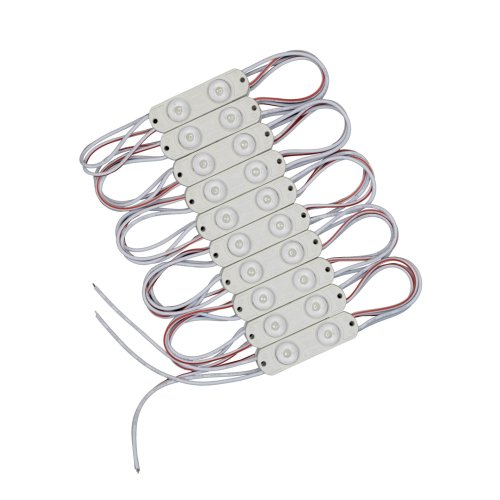 Світлодіодний модуль PROLUM Т1, SMD2835, 2LED, 12V, 0,72W, IP66, З лінзою, Білий Світлодіодний модуль PROLUM Т1, SMD2835, 2LED, 12V, 0,72W, IP66, З лінзою, Білий