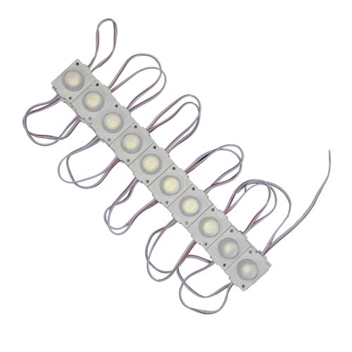 Светодиодный модуль PROLUM Т1, SMD3030, 1LED, 12V, 1,5W, IP66, С линзой, Белый