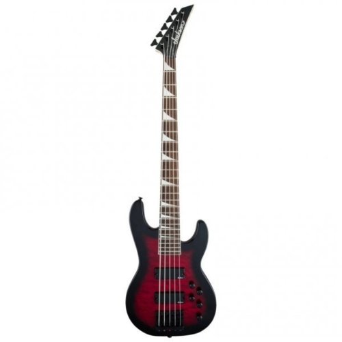 Бас-гитара JS SERIES CONCERT BASS JS3VQ TRANPARENT RED BURST