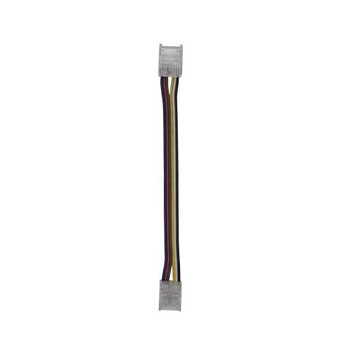 Конектор PROLUM™ для стрічки COB, 12ММ, 6PIN, RGB+CCT, 2jack