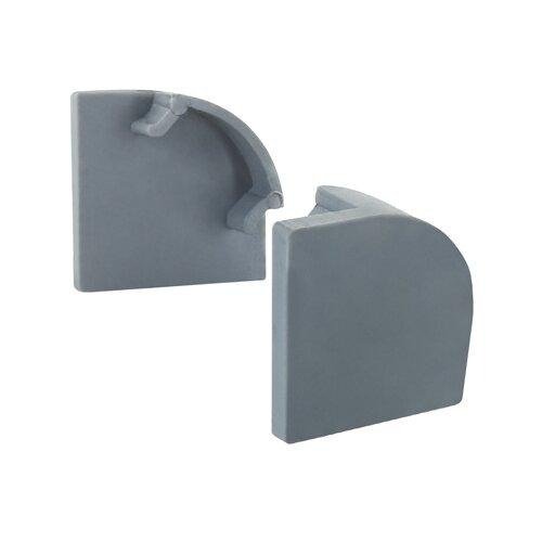 Заглушка PROLUM™ для профиля LPU-16; Серый