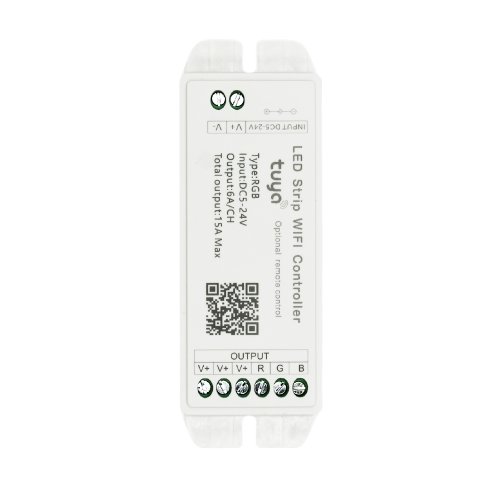 Контроллер управления PROLUM RGB; Bluetooth; TUYA; 18A; Series: HomeLink Контроллер управления PROLUM RGB; Bluetooth; TUYA; 18A; Series: HomeLink