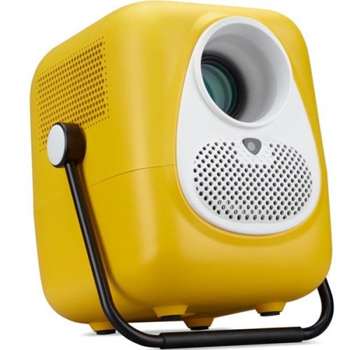 Проєктор AOpen QF23s FHD, 250 lm, LED, 1.26, WiFi, жовтий, Whale TV