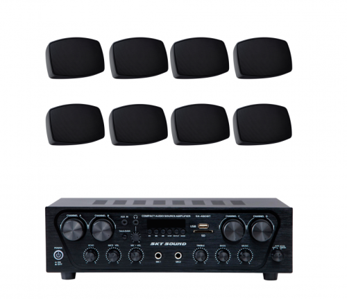 Акустический комплект  SKW-4808QS BLACK